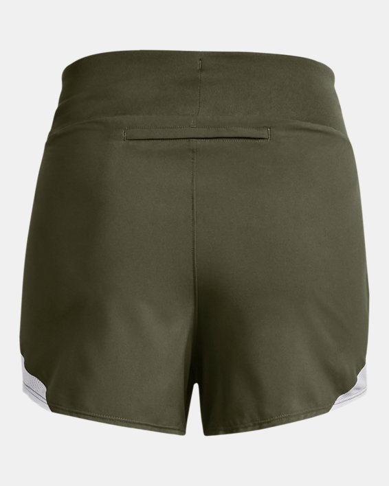 Women's UA Fly-By Elite High-Rise Shorts in Green image number 8